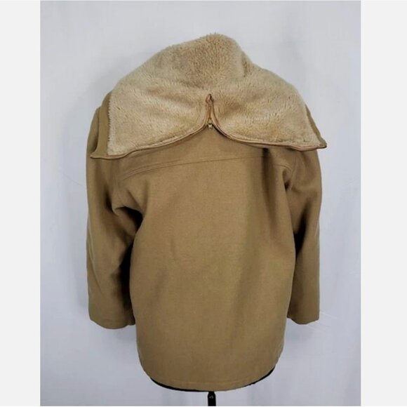 Vintage McGregor USA Heavy Duty Wool Plaid Lined Chore Jacket Barn Coat Med / 42 - Picture 4 of 9